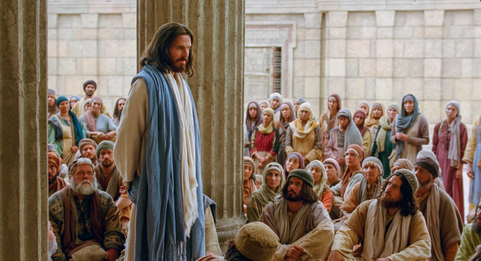 Иисус Христос учит в Иерусалимском храме